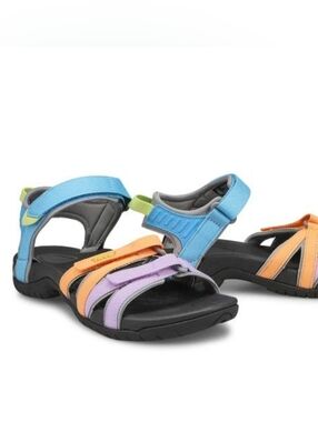 TEVA TIRRA Women Sandals Colorful Size 7 Flat Active Outdoor Style